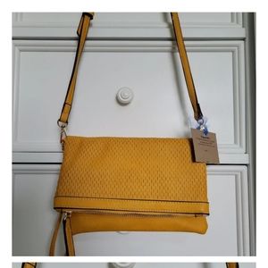 New with tags yellow crossbody